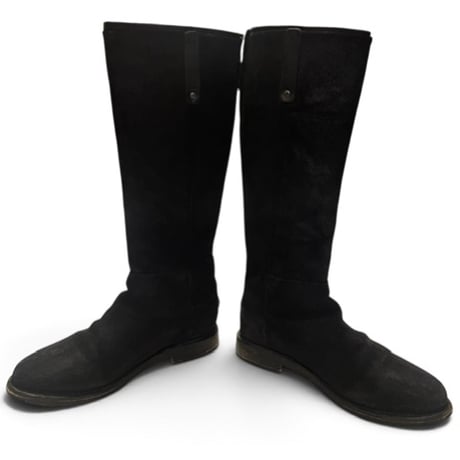 [USED]”CAMPER “Black suede long boots♡