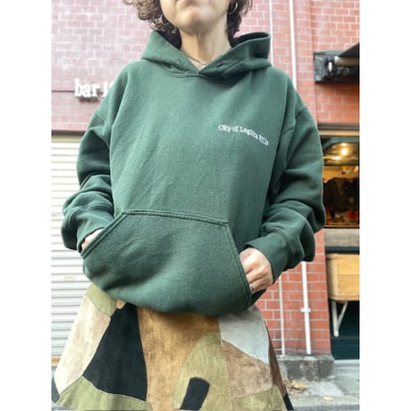 [USED]  GILDAN グリーンPARKA 💚