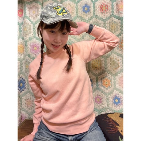 [USED]ラグラン PINK SWEAT♡