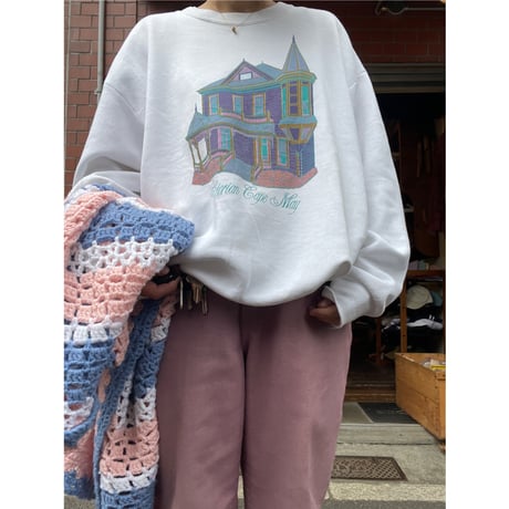 [USED] 90's  ”Victorian cape may” SWEAT