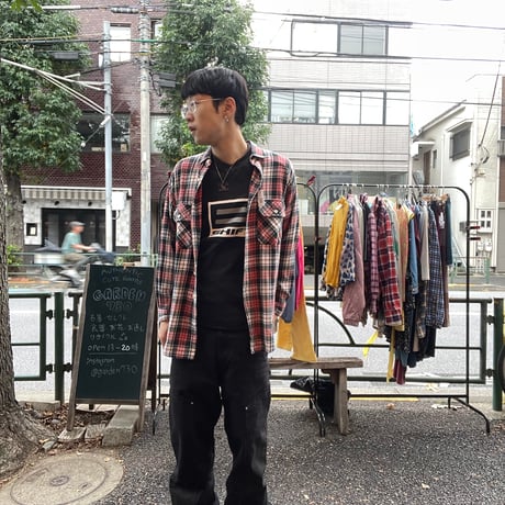 [USED] BANANA REPUBLICネルシャツ