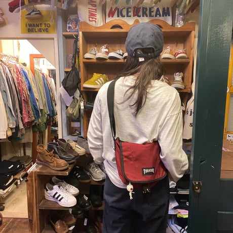 [USED] "THRASHER"ショルダーバッグ