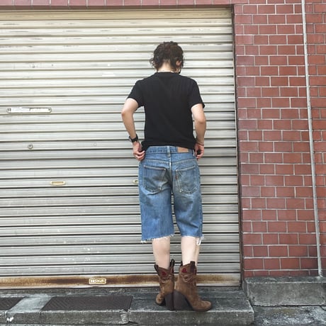 [USED]オオカミプリントTee🐺youthサイズ♡