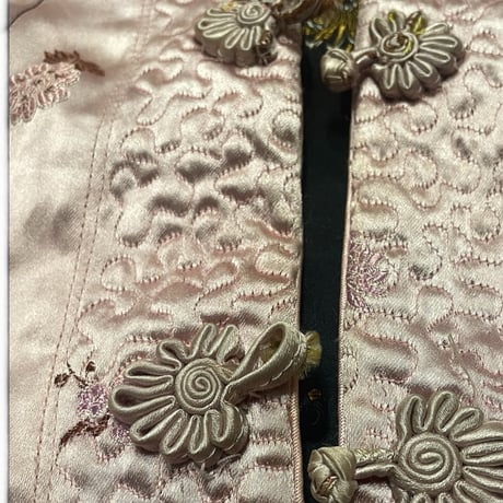 [USED] PINK & BLACK リバーシブル CHINA JKT
