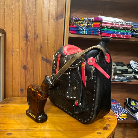 [USED] 70's vintage サドルBAG
