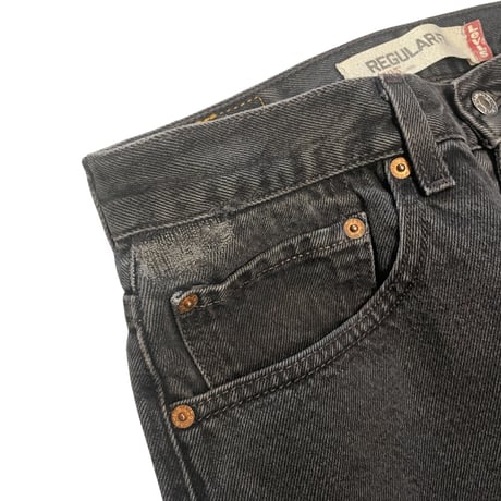 [USED] Levis 505 Black CUTOFF W32 L25