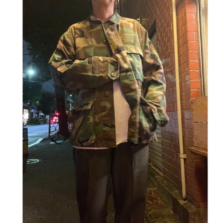 [USED]  US ARMY  CAMO JKT / X-SMALL  SHORT