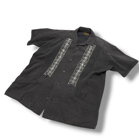 [USED] 100% AGAVE キューバシャツ