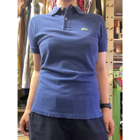 [USED] LACOSTE ポロ BLUE