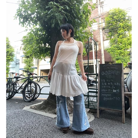 [USED] ガーゼ ペチコート ワンピース
