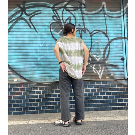 [USED] C&A タイダイ ノースリーブ Tee