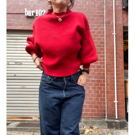[USED] RED ドルマンニット