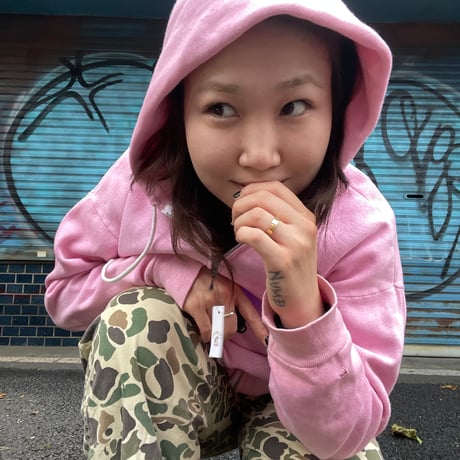 [USED]  P!NK ZIP PARKA🩷