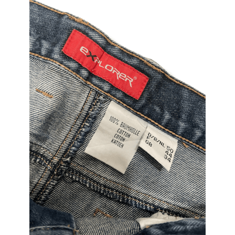 [USED] ハンパ丈 デニム カーゴ PANTS