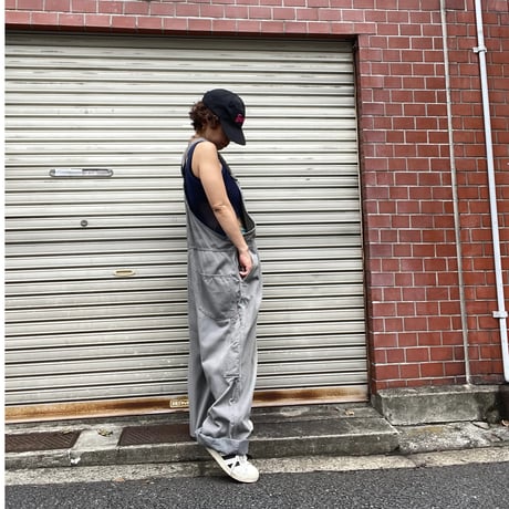 [USED] WORK オーバーオール /グレー