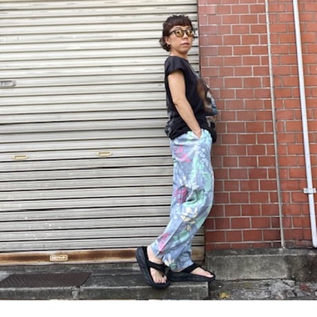 [USED]  両面 オオカミ プリント Tee