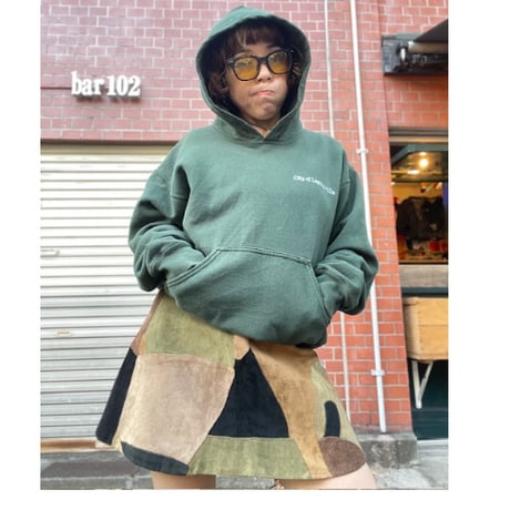 [USED]  GILDAN グリーンPARKA 💚