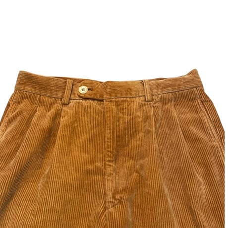[USED] キャメルカラー🧡コーデュロイタックPANTS