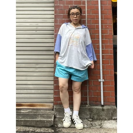 [USED] 重ね着風 Tee PARKA