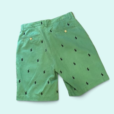 [USED] Ralph Lauren COTTON 刺繍shorts
