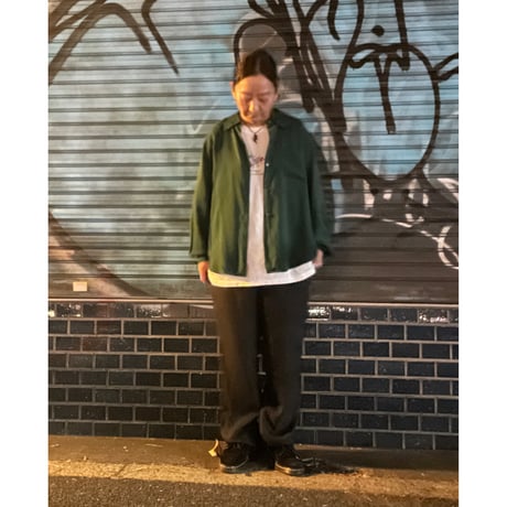 [USED] D.GREEN SILK SHIRTS