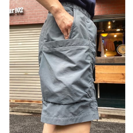 [USED]“adidas” ナイロン素材マットグレーSHORTS 🩶