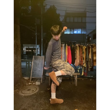 [USED] カモ柄 カーゴshorts