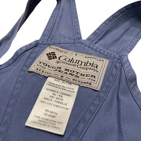 [USED] Columbia "TOUGH MOTHER JEANS" OVERALL