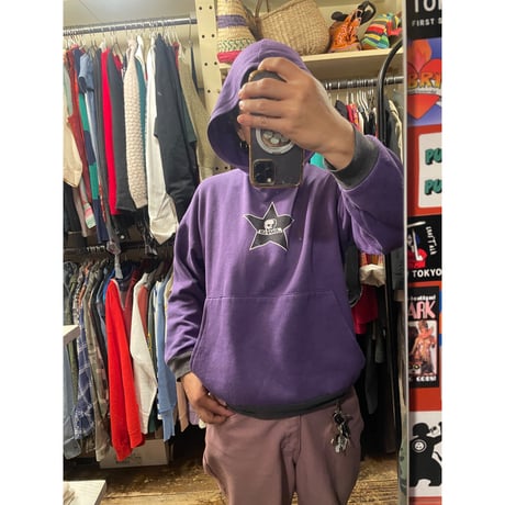 [USED]  00‘s "SKULL SKATES" BOYS size PARKA