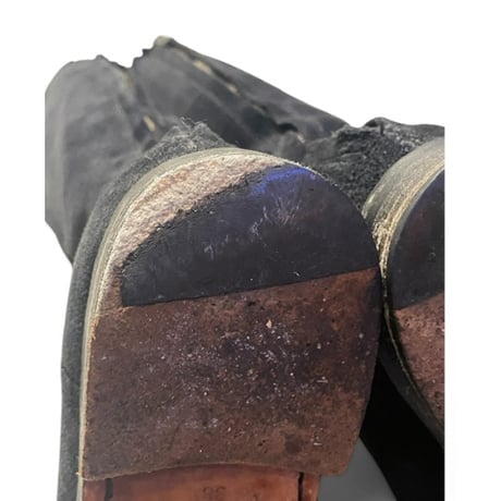 [USED]”CAMPER “Black suede long boots♡