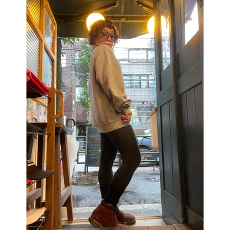 [USED]  “BTSC”ハーフZIP SWEAT