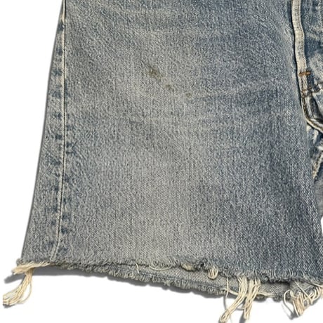 [USED] Levis 501 CUTOFF DENIM  W35