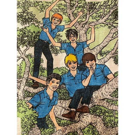 [USED] 1989 BOY SCOUTS ファブリック カレンダー