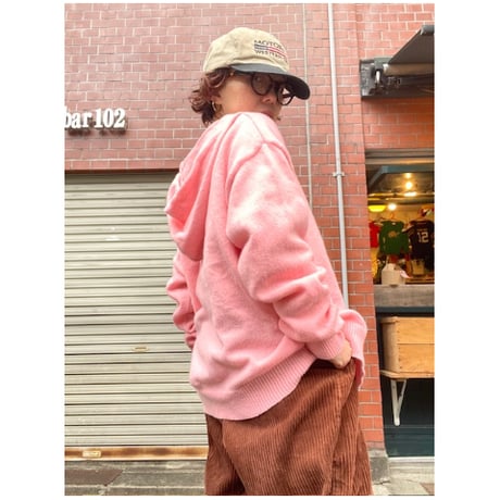 [USED] フード付きニットカーディガン♡