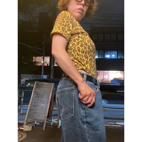 [USED] レオパード柄🐆ボディスーツ