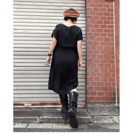 [USED] "VAGAVOND" REALレザー リングブーツ size38/24.5cm