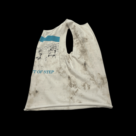 [USED] "MINOR THREAT" Tee  CUTOFF ! BORO