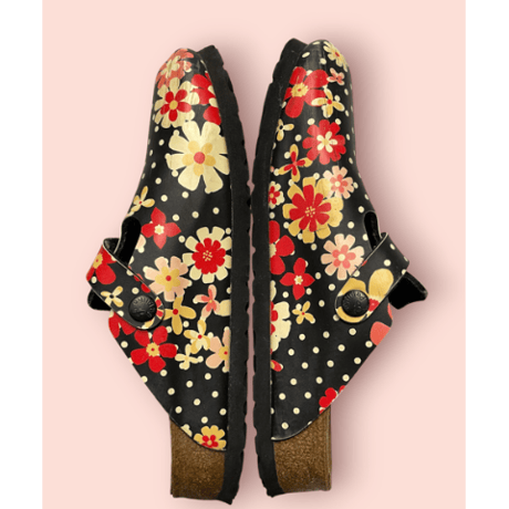 [USED] BIRKEN STOCK お花柄🌼Papillio