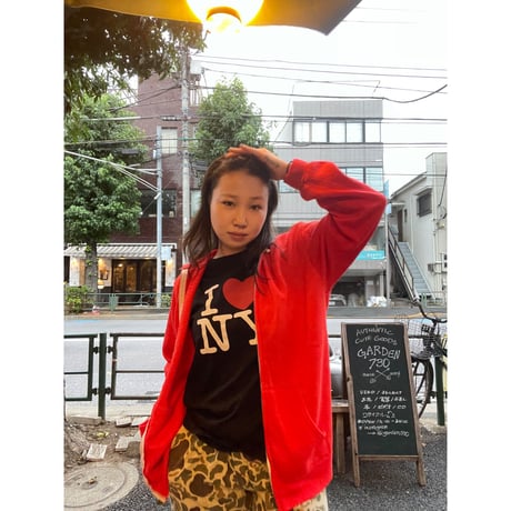 [USED]  RED ZIP PARKA ❤️