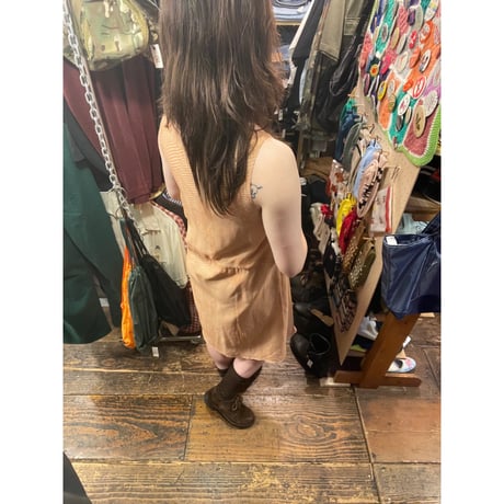 [USED] "ARMANI"  シルクのラッフルドレス❤︎