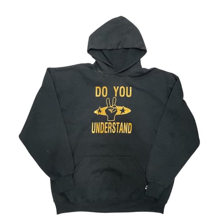 [USED]”DO YOU UNDERSTAND”✌️ hoodie