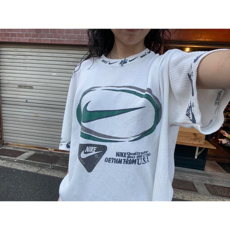 [USED] OLD "NIKE" サーマル S/S Tee