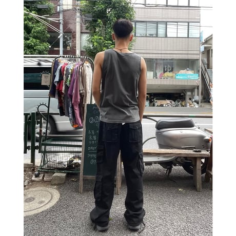 [USED] BLACK COTTON カーゴ Pants