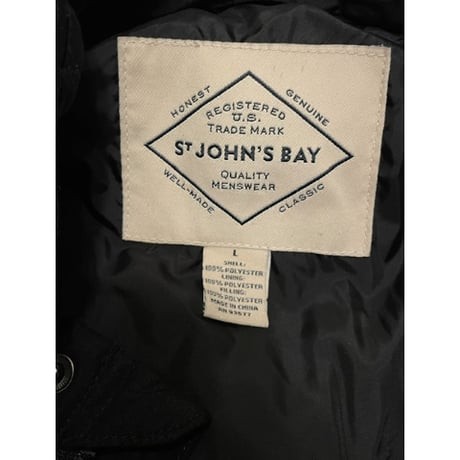[USED] "ST JOHN’S BAY " BLACK ダウンベスト 🖤