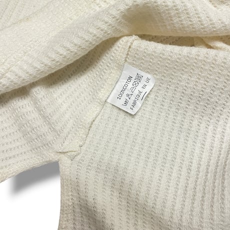 [DEADSTOCK] KILIWACH ワッフル 刺繍TOPS