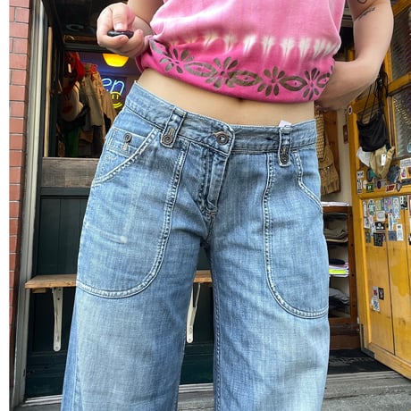 [USED] フレア Low-Lise DENIM
