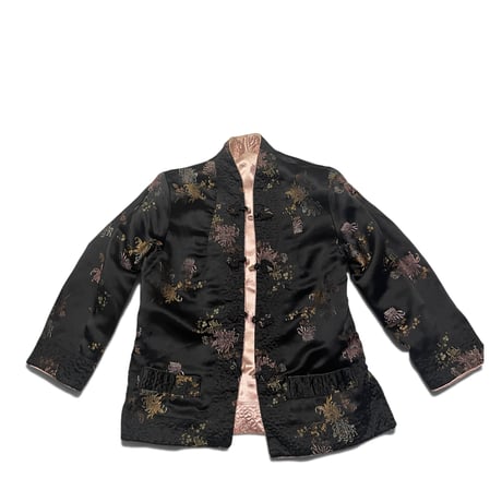 [USED] PINK & BLACK リバーシブル CHINA JKT
