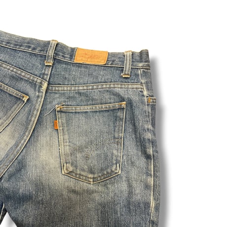 [USED] 70's "Levis L" CUTOFF DENIM SHORTS  W30