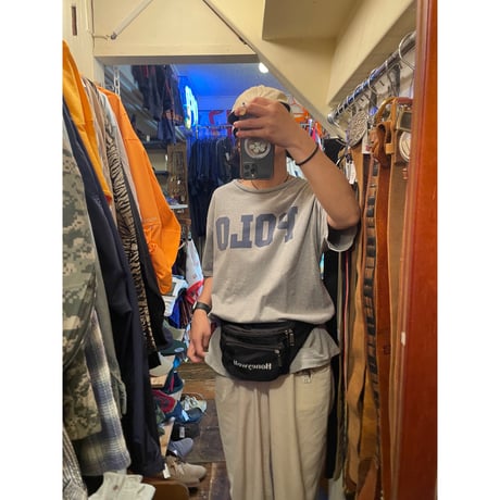 [USED] Later90's POLO simple ロゴTee
