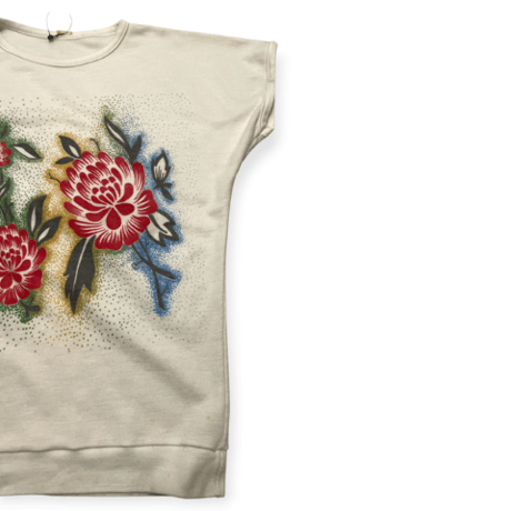 [USED] お花プリントTee♡